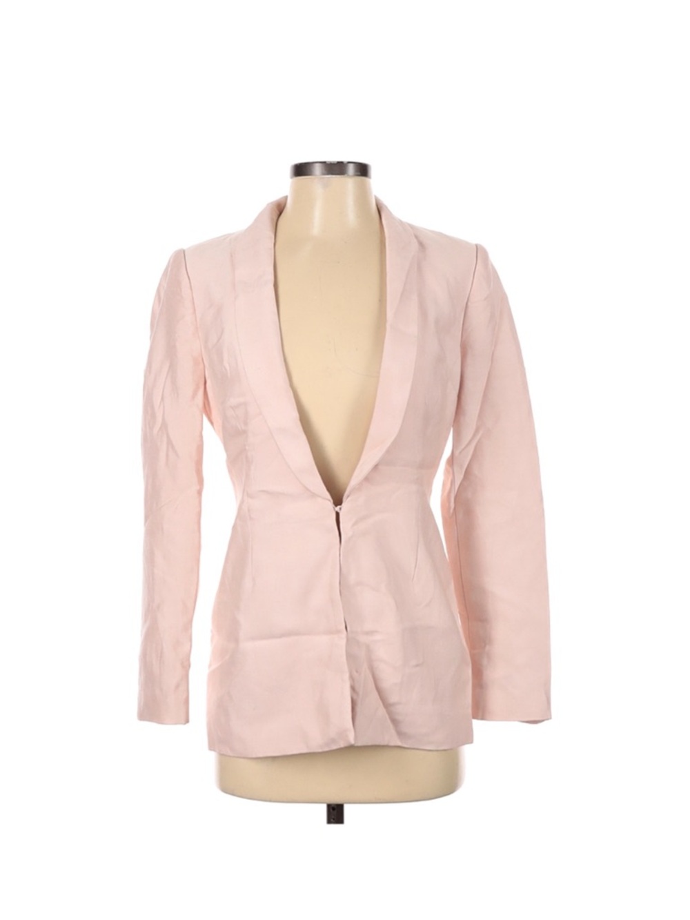 C/MEO Collective Pale Pink Single-Button Blazer open back